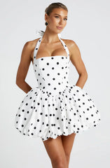 Colette Polka Dot Halter Dress