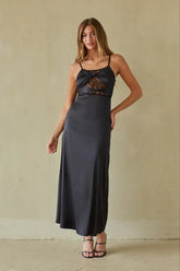Selma Twist Lace Maxi Dress