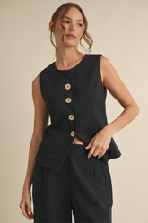 Laney Sleeveless Vest