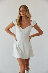 Aspen Eyelet Mini Dress