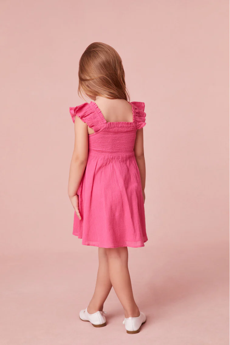 Girls Mefford Cotton Dress