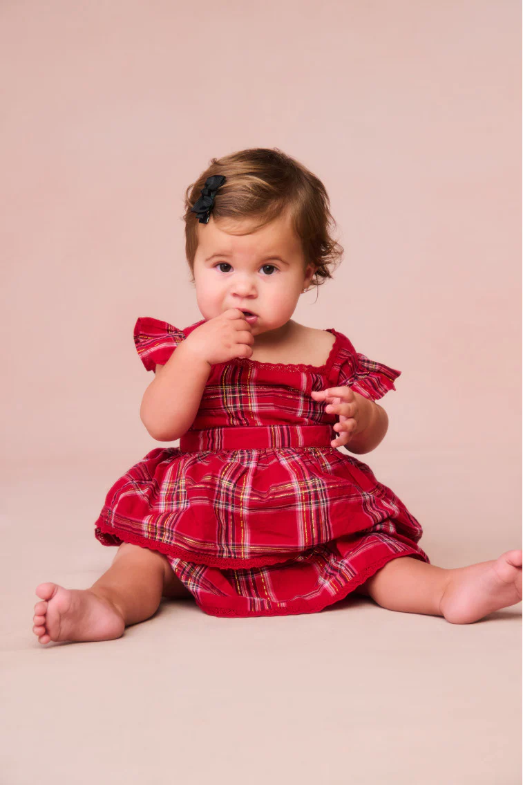 Baby Luciette Tartan Dress
