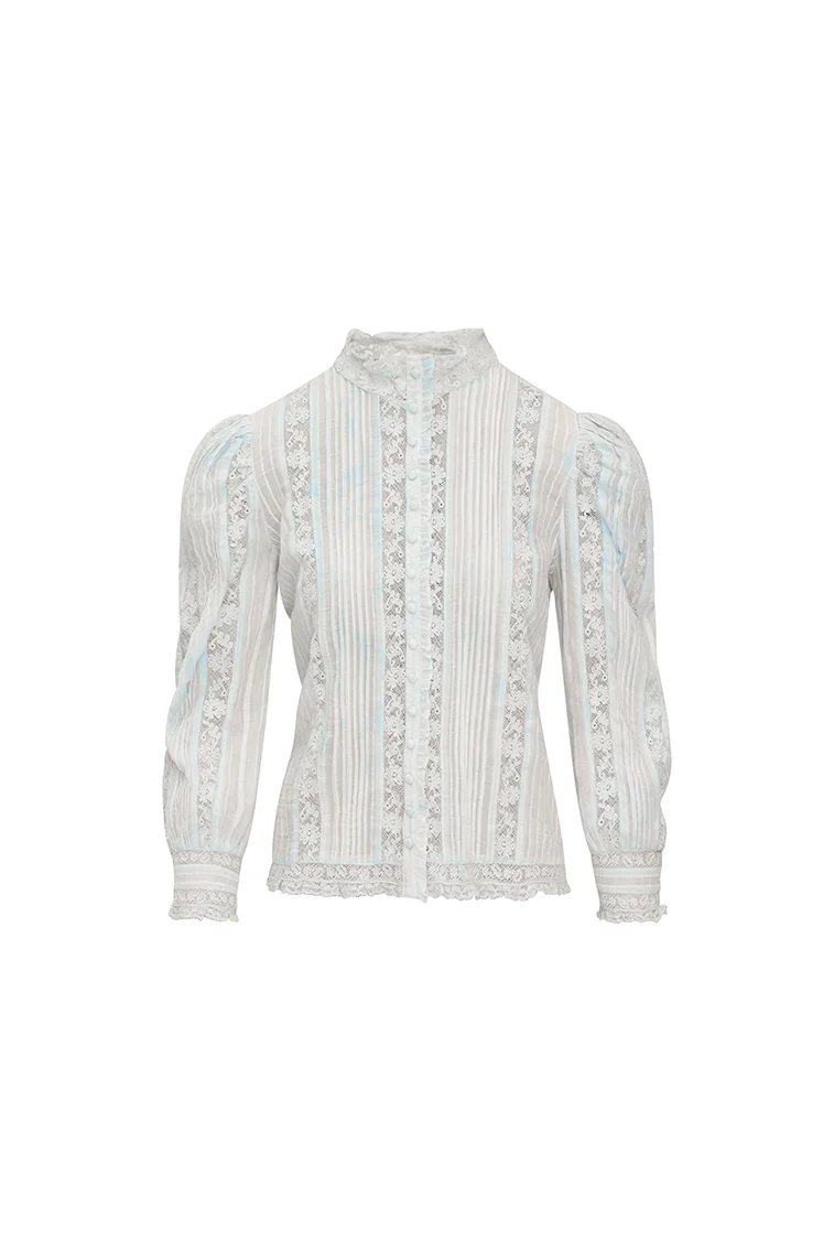 Jacque Cotton Blouse Top