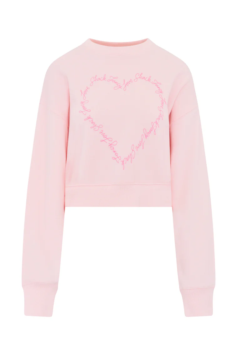 Aneria LoveShackFancy Heart Pullover