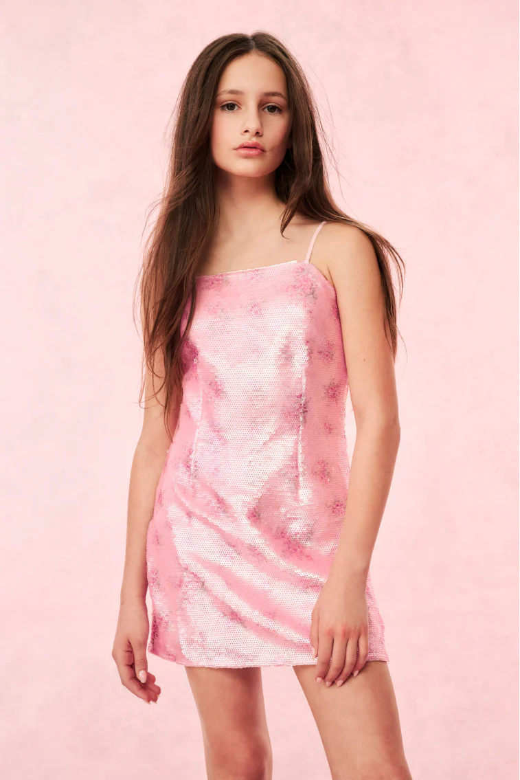 Girls Marin Sequin Mini Dress