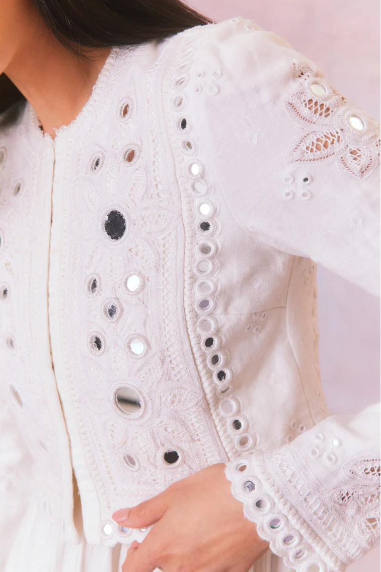 Veranda Artisanal Cropped Jacket