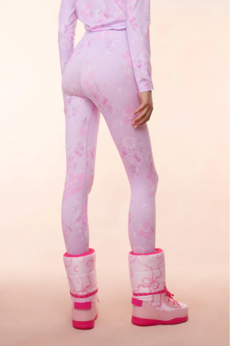 BOGNER FIRE+ICE x LoveShackFancy Love Leggings - HIBISCUS