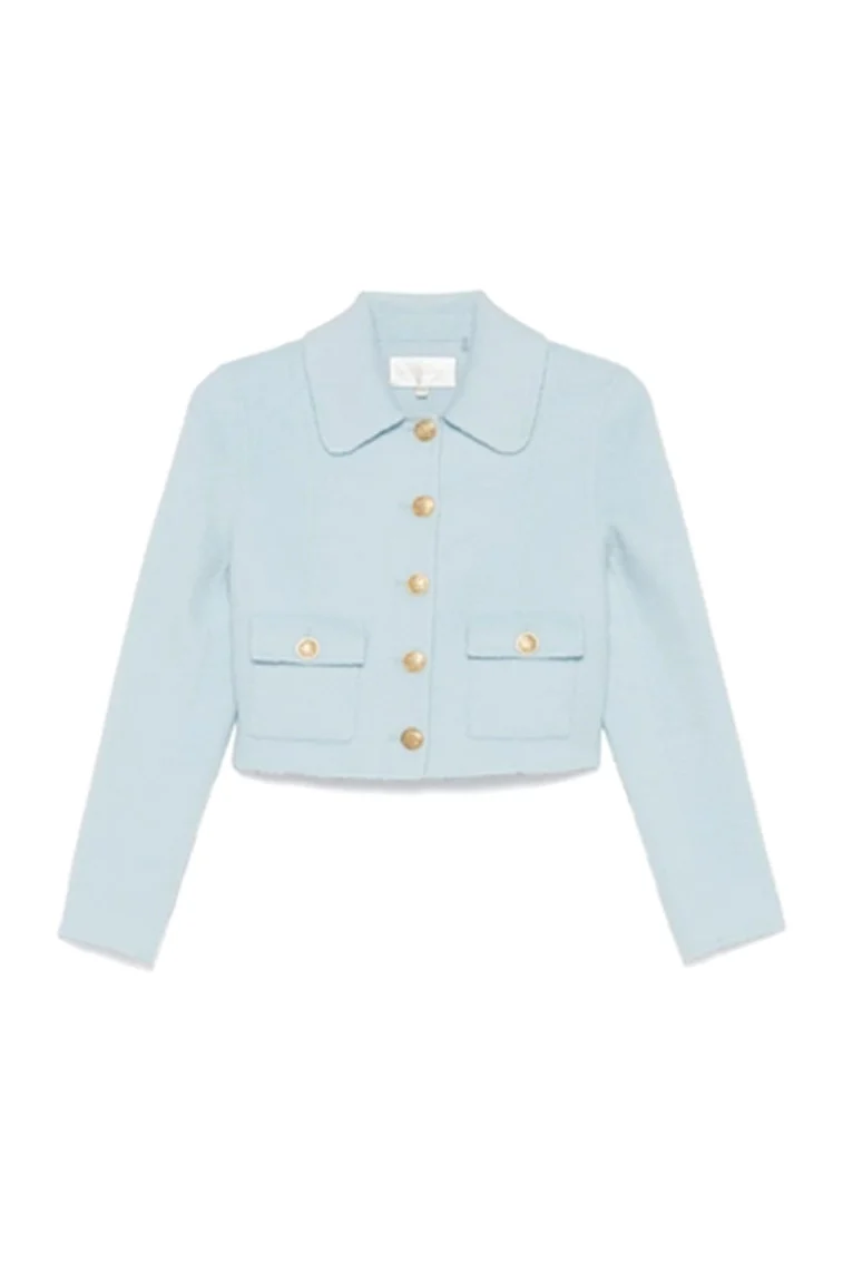 Lettie Wool Military-Inspired Jacket