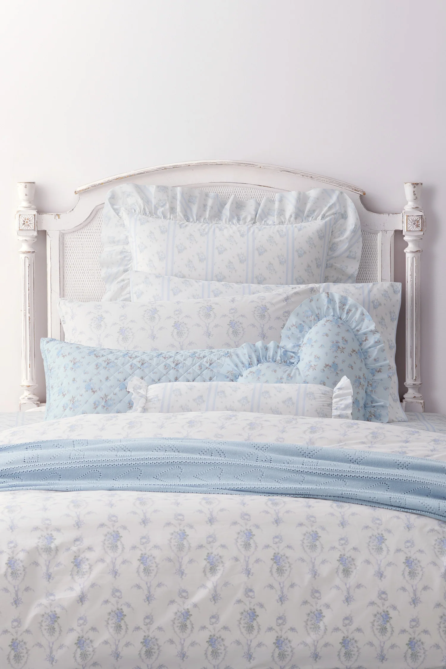 Pointelle Throw Blanket