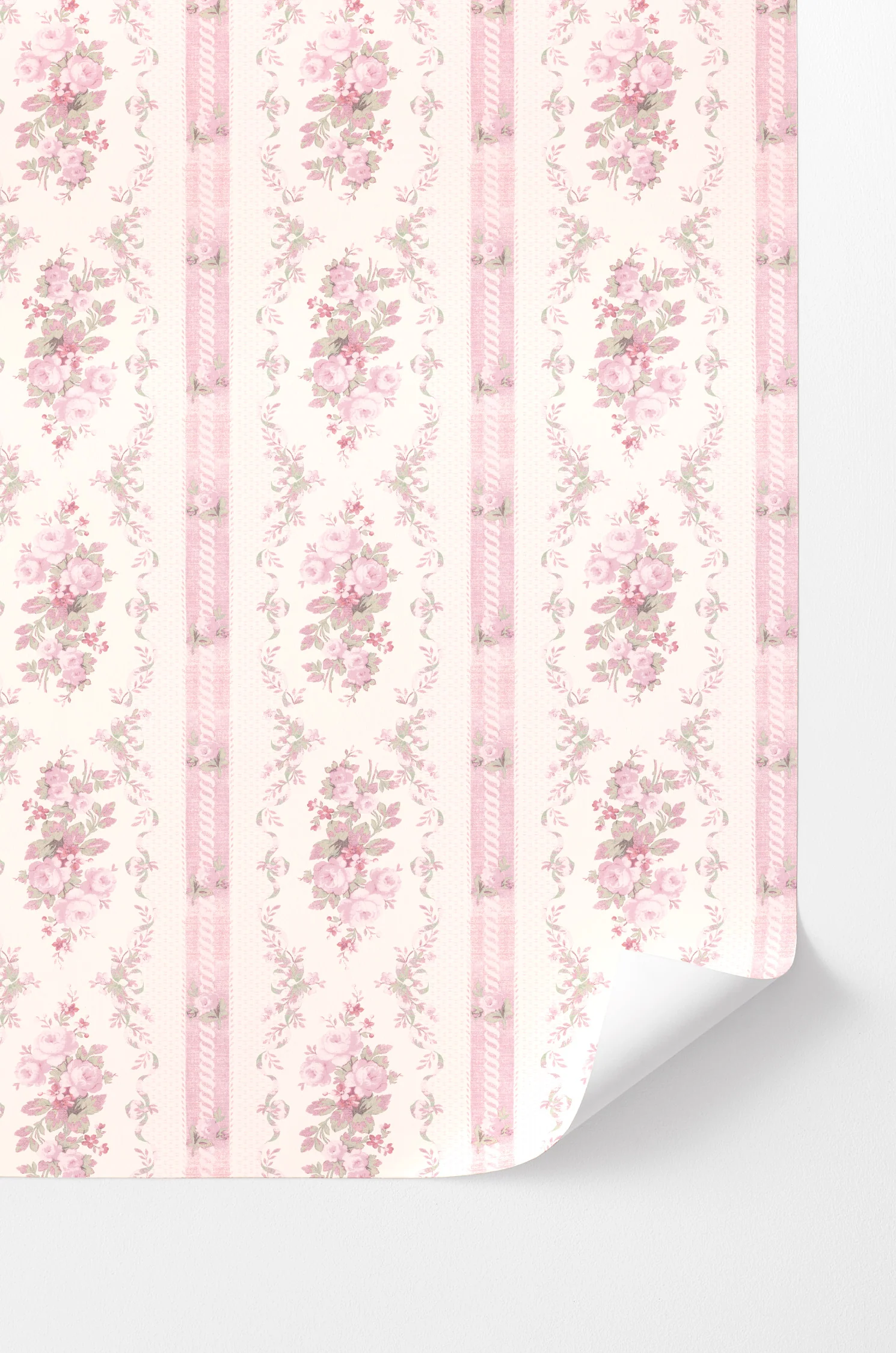 Pink Parfait Peel and Stick Wallpaper