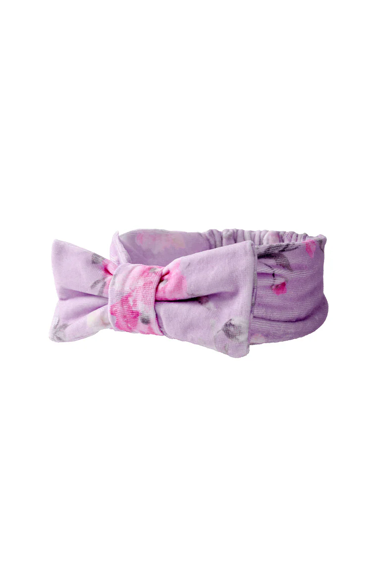 Bow Face Wash Beauty Headband - HIBISCUS