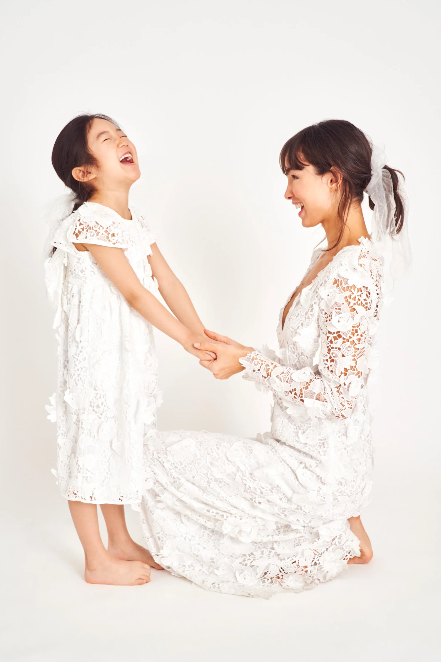 Girls Nancy Dress - TRUE WHITE