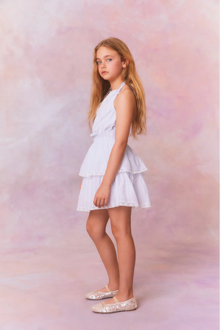 Girls Romille Stripe Dress